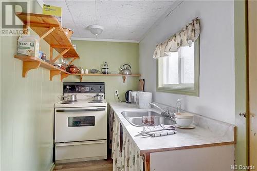 125 South Knowlesville Road, Knowlesville, NB - Indoor Photo Showing Kitchen With Double Sink