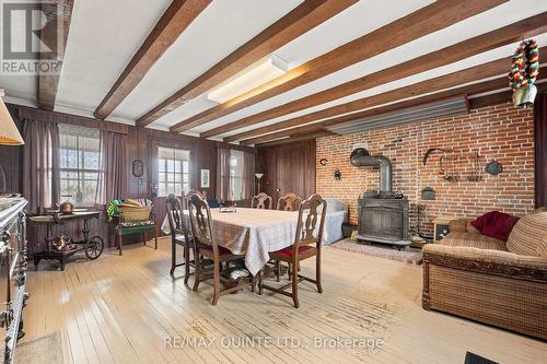381 Partridge Hollow Road, Prince Edward County, ON - Indoor Photo Showing Dining Room