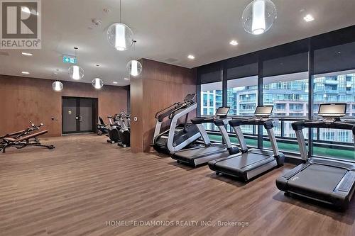 816 - 19 Bathurst Street, Toronto, ON - Indoor Photo Showing Gym Room