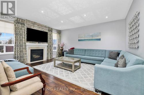 808 Somerville Terr, Milton, ON - Indoor Photo Showing Living Room With Fireplace
