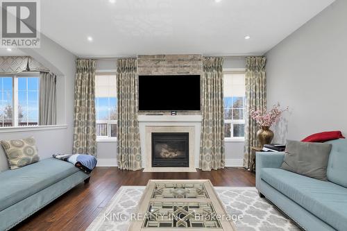808 Somerville Terr, Milton, ON - Indoor Photo Showing Living Room With Fireplace