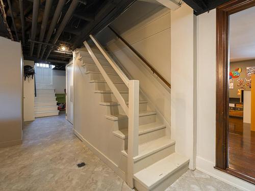 Staircase - 123 Av. Wolseley N., Montréal-Ouest, QC - Indoor Photo Showing Other Room