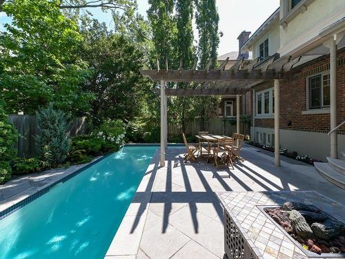 Piscine - 123 Av. Wolseley N., Montréal-Ouest, QC - Outdoor With In Ground Pool