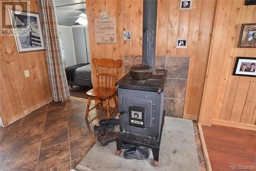 1523 Route 116, Salmon River Rd, NB - Indoor Photo Showing Other Room With Fireplace