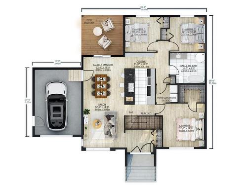 Drawing (sketch) - 227 Ch. Denis, Cantley, QC - Other