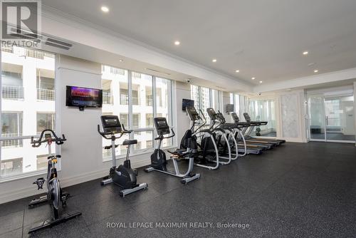 1410 - 36 Elm Drive, Mississauga, ON - Indoor Photo Showing Gym Room