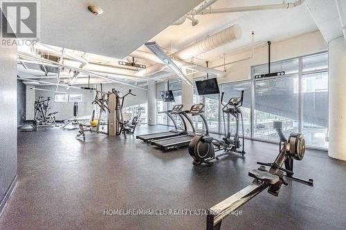 #903 -158 King [Tower-2] St, Waterloo, ON - Indoor Photo Showing Gym Room