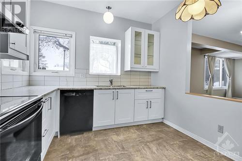 201-A Woodfield Drive, Ottawa, ON - Indoor Photo Showing Kitchen With Double Sink