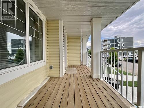 5672 Prefontaine Avenue, Regina, SK - Outdoor With Deck Patio Veranda With Exterior