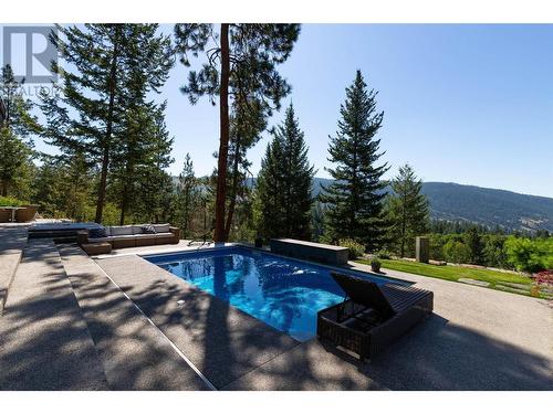 26 Commonage Road, Vernon, BC - Outdoor With In Ground Pool With Backyard