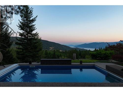 26 Commonage Road, Vernon, BC - Outdoor With In Ground Pool With View