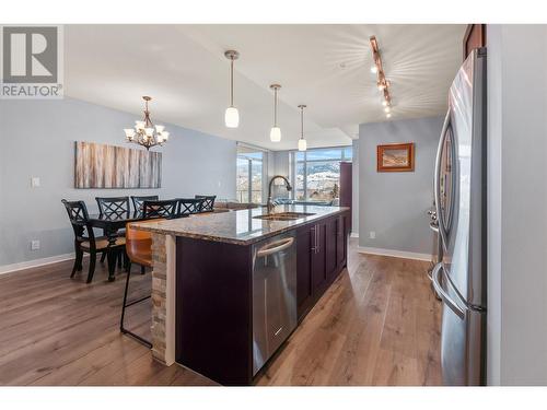 75 Martin Street Unit# 702, Penticton, BC - Indoor Photo Showing Kitchen With Upgraded Kitchen