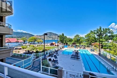 75 Martin Street Unit# 702, Penticton, BC - Outdoor With In Ground Pool With Balcony