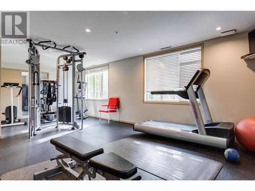 1875 Country Club Drive Unit# 1310, Kelowna, BC - Indoor Photo Showing Gym Room