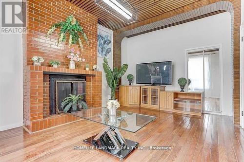 20 Grove Avenue, Toronto, ON - Indoor Photo Showing Living Room With Fireplace