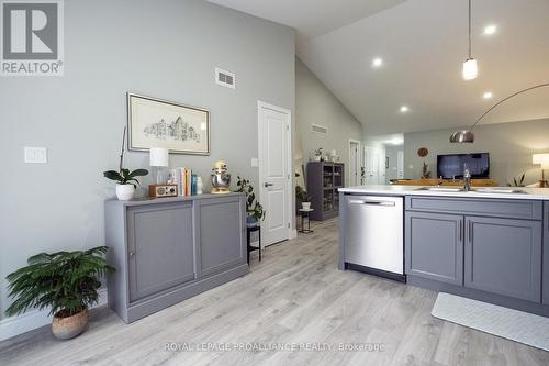 22 Stirling Cres, Prince Edward County, ON - Indoor Photo Showing Kitchen With Double Sink
