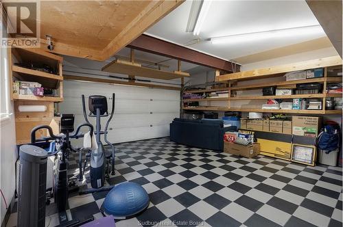 63 Simon Lake Drive, Naughton, ON - Indoor Photo Showing Garage