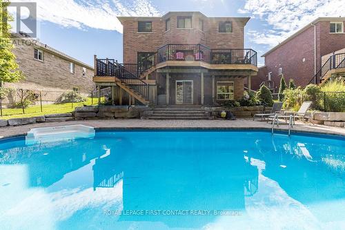 32 Nicklaus Dr, Barrie, ON - Outdoor With In Ground Pool With Deck Patio Veranda
