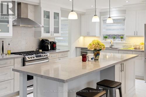 18 Mill St S, Brampton, ON - Indoor Photo Showing Kitchen With Upgraded Kitchen
