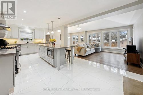 18 Mill St S, Brampton, ON - Indoor Photo Showing Kitchen With Upgraded Kitchen