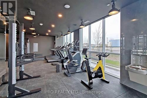 1212 - 1050 Main Street, Milton, ON - Indoor Photo Showing Gym Room