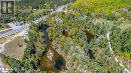 Over 400 feet of frontage and beautiful views of Gull River - 1009 County Road 21, Minden, ON 
