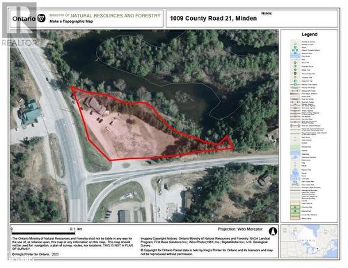 Property Map View 1 - 1009 County Road 21, Minden, ON 