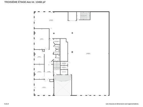 Plan (croquis) - 8899 Av. Du Parc, Montréal (Ahuntsic-Cartierville), QC - Other