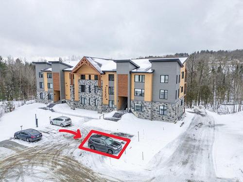 Parking - 3300-2620 Ch. Du Parc, Orford, QC - Outdoor With Facade