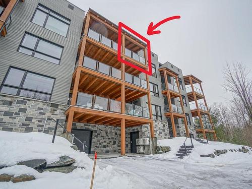 Balcon - 3300-2620 Ch. Du Parc, Orford, QC - Outdoor With Balcony With Facade