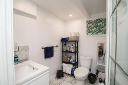 basement updated 3 piece bathroom - 