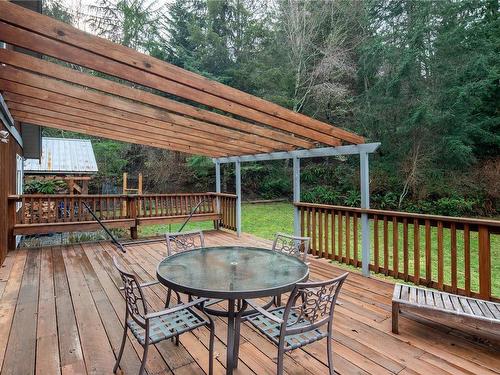 1354 Copper Mine Rd, Sooke, BC - Outdoor With Deck Patio Veranda With Exterior