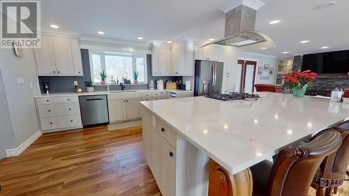 7187 257 Road, Fort St. John, BC - Indoor Photo Showing Kitchen With Upgraded Kitchen