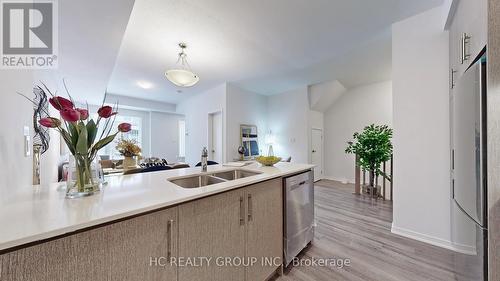 #168 -20 Lloyd Janes Lane, Toronto, ON - Indoor Photo Showing Kitchen With Double Sink