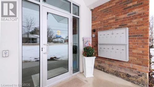 Secured Main Entrance - 850 Alpha Street Unit# 204, Owen Sound, ON - Outdoor With Exterior