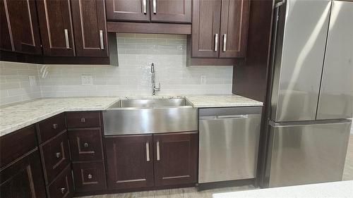 B 124 Pleasant Valley Drive, Pelican Lake, MB - Indoor Photo Showing Kitchen With Upgraded Kitchen