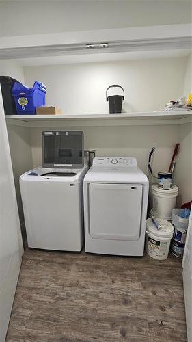 B 124 Pleasant Valley Drive, Pelican Lake, MB - Indoor Photo Showing Laundry Room