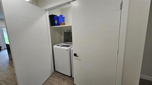 B 124 Pleasant Valley Drive, Pelican Lake, MB - Indoor Photo Showing Laundry Room