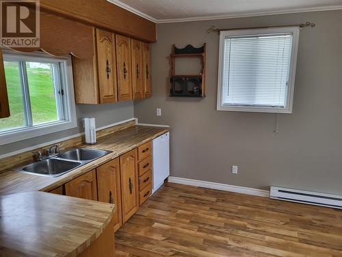 48 Main Road, Queens Cove, NL - Indoor Photo Showing Kitchen With Double Sink