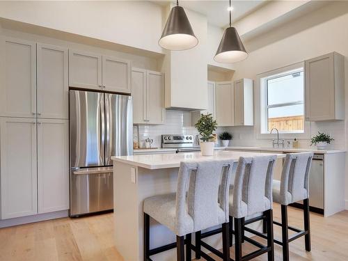 1422 Sandstone Lane, Langford, BC - Indoor Photo Showing Kitchen With Upgraded Kitchen