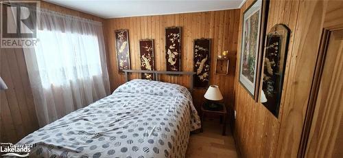 Upper Level 3rd Bedroom - 308 King Lake Road, South River, ON - Indoor Photo Showing Bedroom