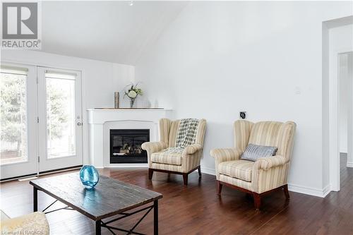383 Joseph Street, Port Elgin, ON - Indoor Photo Showing Living Room With Fireplace