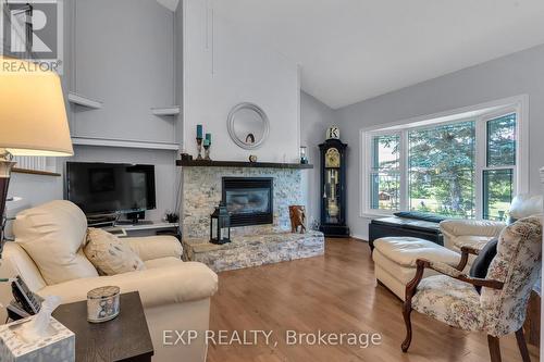 1836 Storey Street, Greater Napanee, ON - Indoor Photo Showing Living Room With Fireplace
