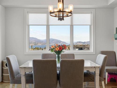 5680 Mountainside Drive, Kelowna, BC - Indoor Photo Showing Dining Room