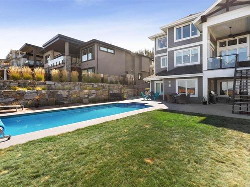 5680 Mountainside Drive, Kelowna, BC - Outdoor With In Ground Pool