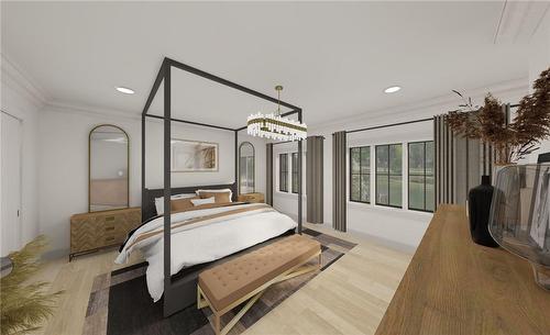 100 Watershore Drive, Stoney Creek, ON - Indoor Photo Showing Bedroom