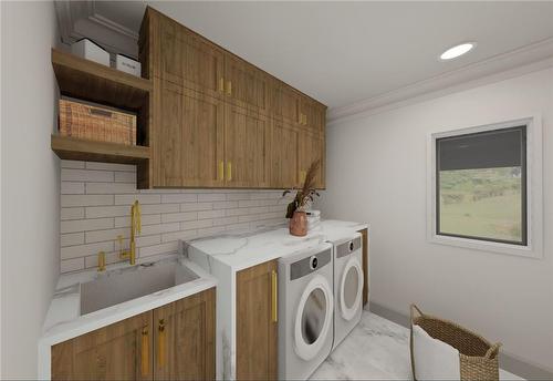 100 Watershore Drive, Stoney Creek, ON - Indoor Photo Showing Laundry Room