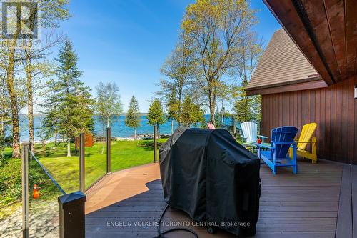 184 Ashgrove Lane, Meaford, ON - Outdoor With Body Of Water With Deck Patio Veranda