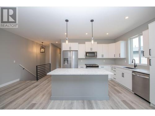 2508 Shuswap Avenue Unit# 9, Lumby, BC - Indoor Photo Showing Kitchen With Stainless Steel Kitchen With Upgraded Kitchen