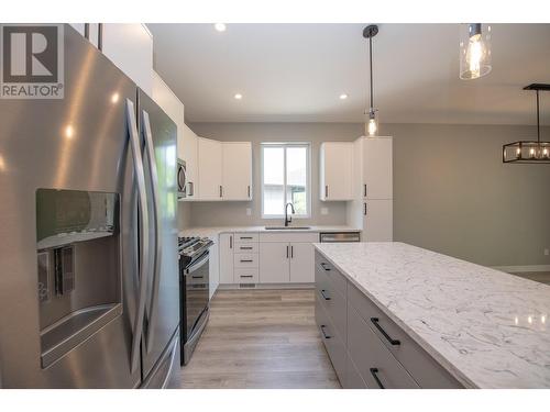 2508 Shuswap Avenue Unit# 9, Lumby, BC - Indoor Photo Showing Kitchen With Stainless Steel Kitchen With Upgraded Kitchen